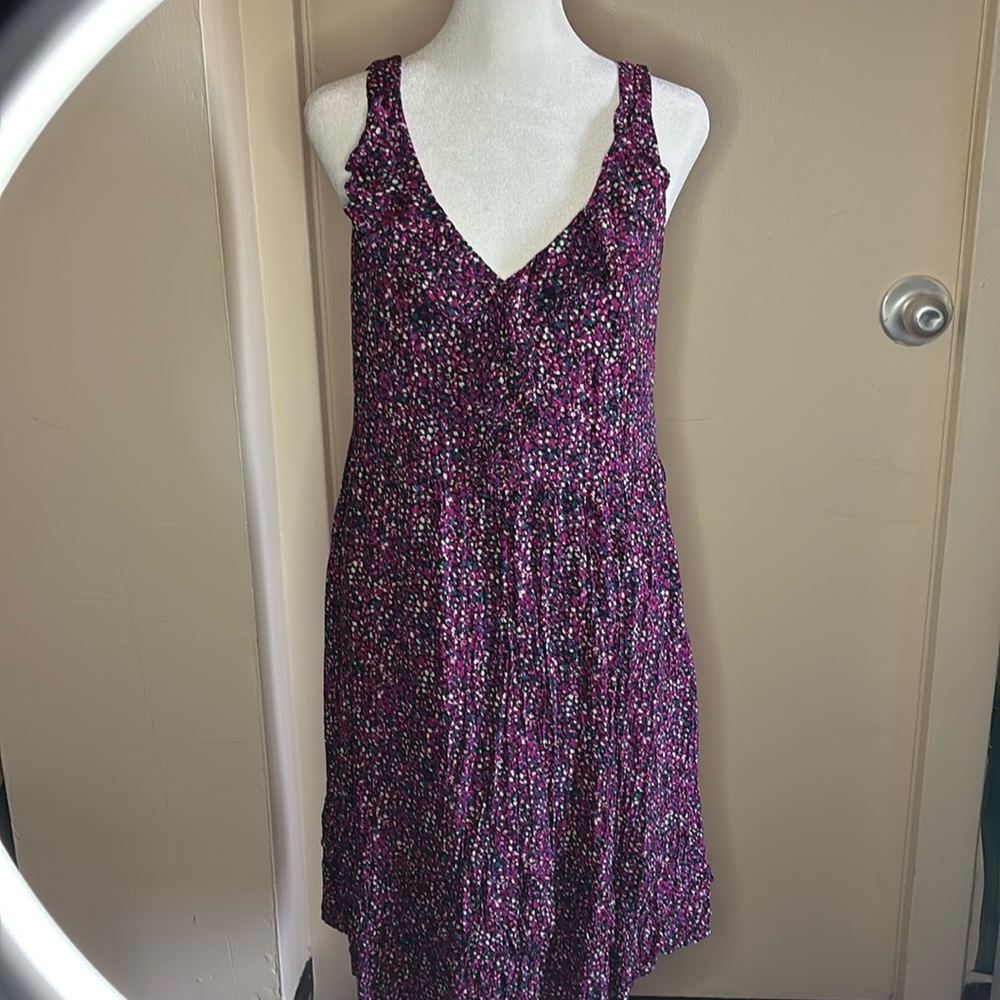 Multi color loft sundress size 12